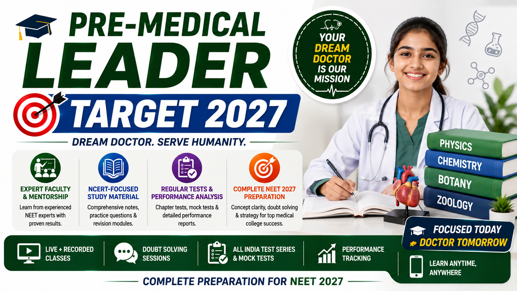 PRE-MEDICAL LEADER : TARGET 2027